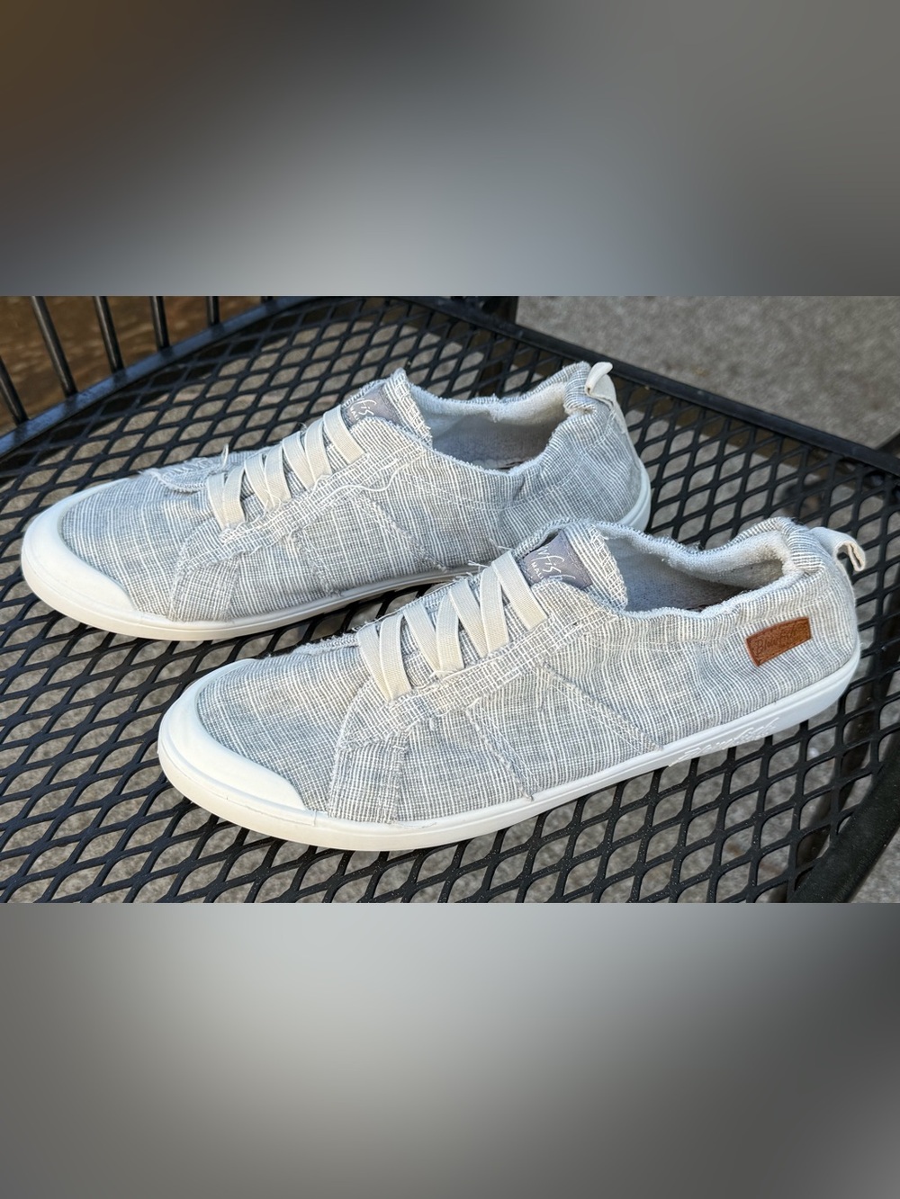 Blowfish Malibu Beachfront Slip-On Sneaker Grey & White
